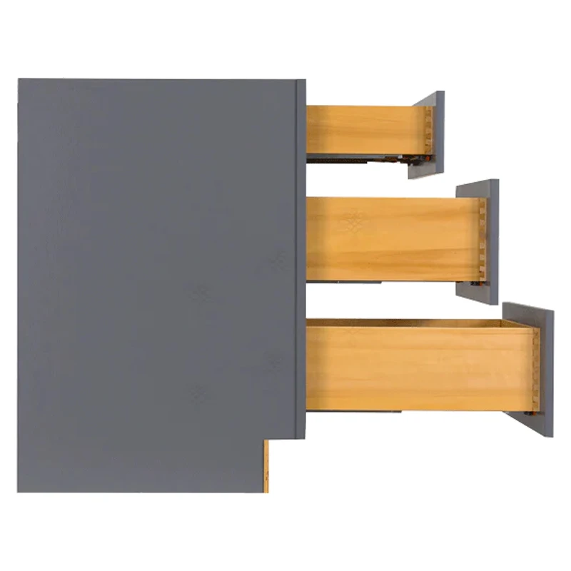 3 Drawer RTA Grey Vanity 3 Drawer RTA Grey Vanity