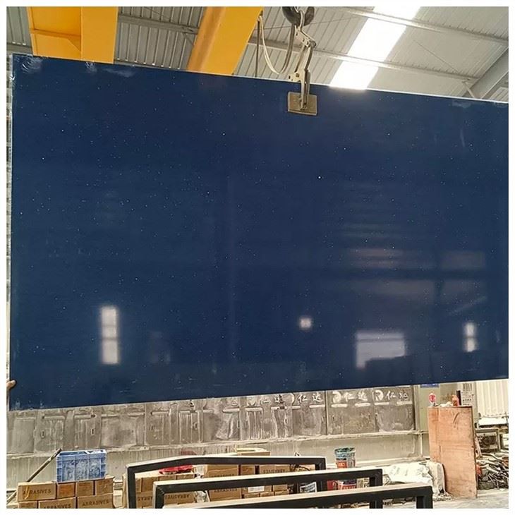 Blue Galaxy Quartz Slab