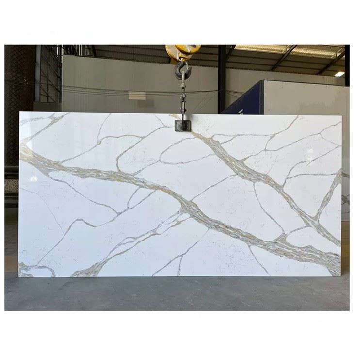 Calacatta Gold Quartz Slab