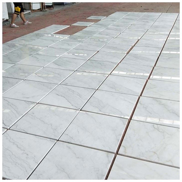 Azulejos de mármore branco Guangxi