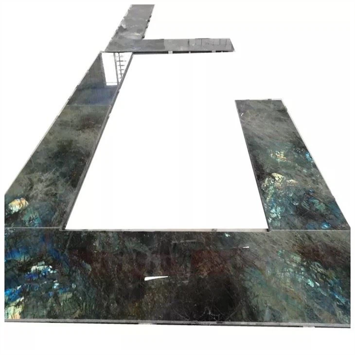 Labradorite Blue Granite Kitchen Countertops