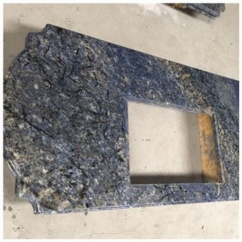 Bancadas em Granito Azul Bahia