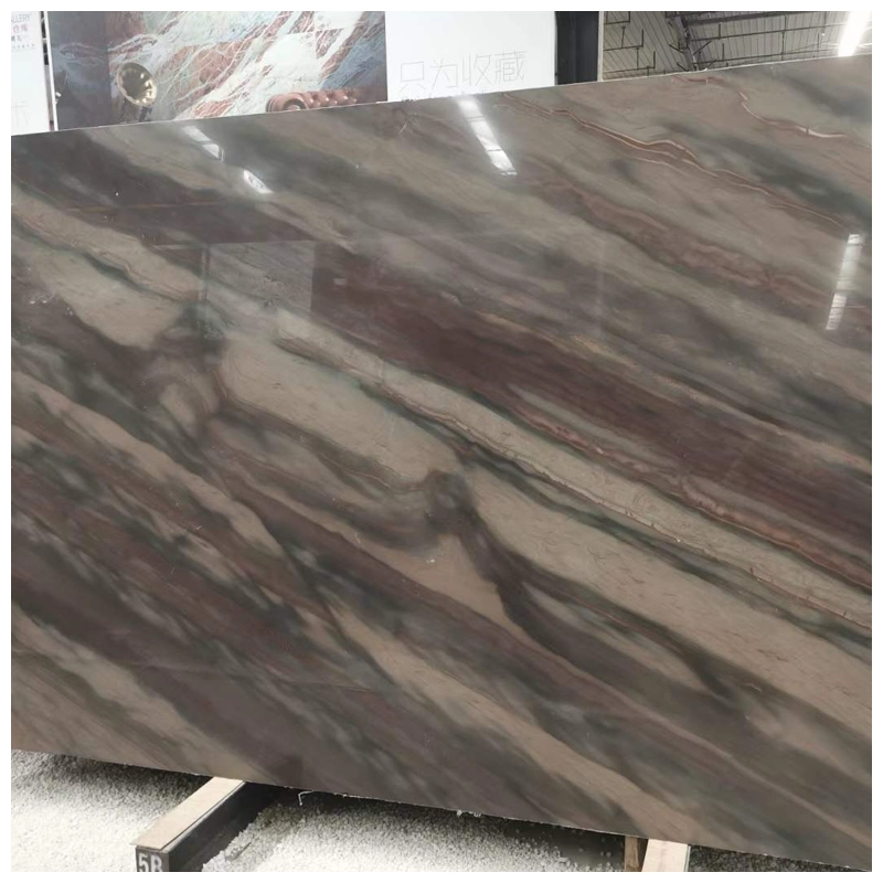 Elegant Brown Quartzite Slab