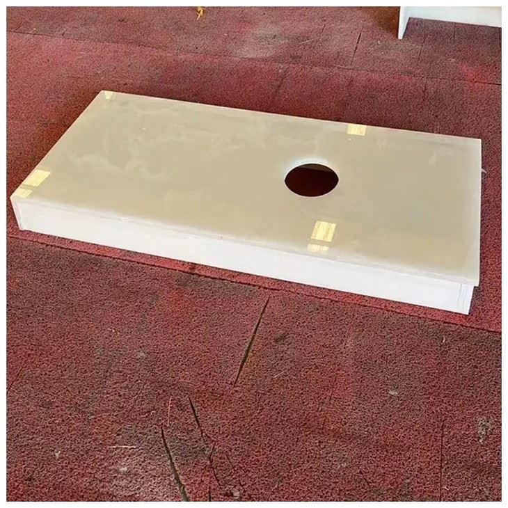 Single Sink Marble Bathroom Vanity Tops