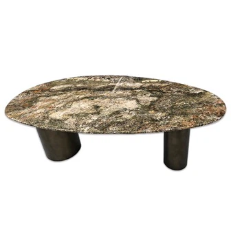 Mesa de jantar em granito Barricato Shangri La