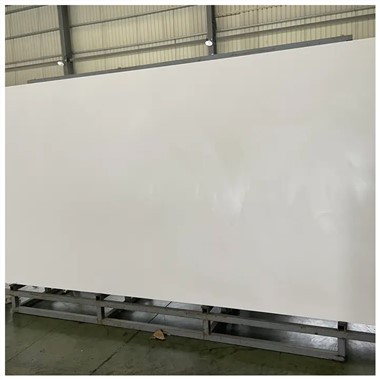 Placa de porcelana sinterizada branca pura