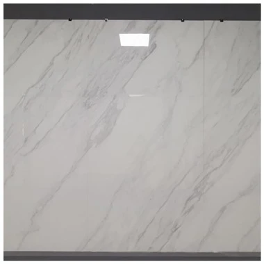 Pedra Sinterizada Efeito Mármore Branco Volakas
