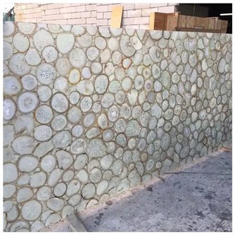 Laje de ágata branca