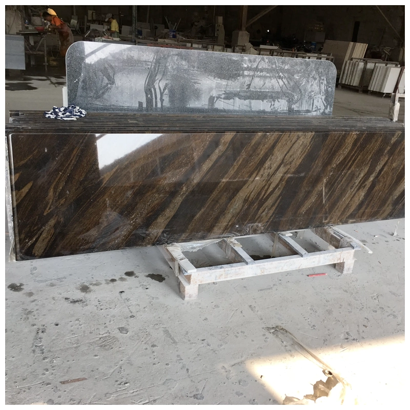 Sri Lanka Quicksand Brown Granite Countertop