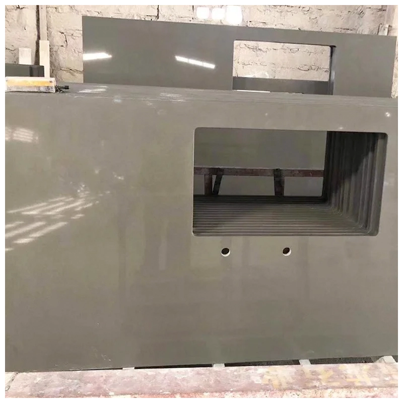 grey sparkle quartz countertops