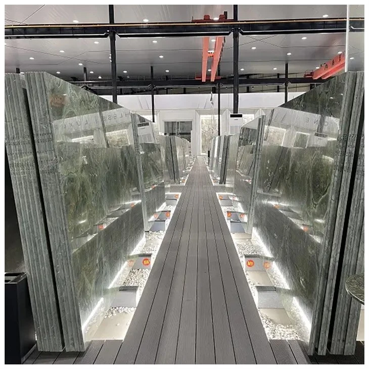 Vitoria Regia Green Polished Quartzite Slab