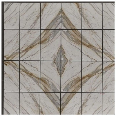 Azulejo de mármore Calacatta Oro
