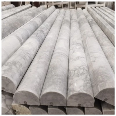 Azulejos canelados de quartzito super branco